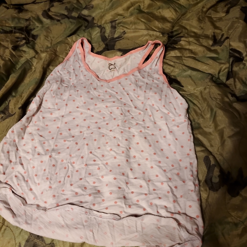 Cute poka dotted tank